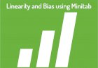 Linearity and Bias using Minitab