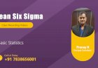Class Recording Video on Lean Six Sigma - Basic Statistics