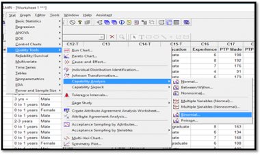 Process Capability for Defective data (Binomial Distribution)