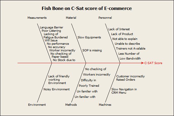 Fishbone on C-SAT Score
